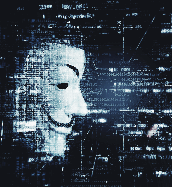 Anonymous Wallpaper 4K, Hacker, Data breach, 5K